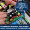 PeakTech 3349 True RMS Digital Multimeter, Manual Range, 6000 Counts,
