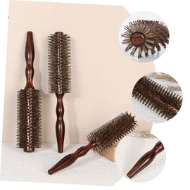 Mikinona Anti-static Hair Rolling Brush Handle for Curly Hair Styling and Scalp Massage for Home Use