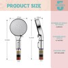 Filtered Shower Head with Handheld, HURRAN 5-Spray Mode High Pressure
