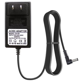 26.1V Charger Replacement for Dyson V6 V7 V8 SV04 SV05 SV06 SV07 SV09 DC60 DC61 DC62 Cordless Vacuum Cleaner 229602-01 965875-07 AC/DC Charging Cable Power Supply Adapter 6.6FT Black