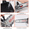 6 Pieces 6 Inch Mini Chainsaw Chain With 2 Pcs