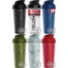 VELOMIX -6 PACK- 28 oz Protein Shaker Bottle for Protein