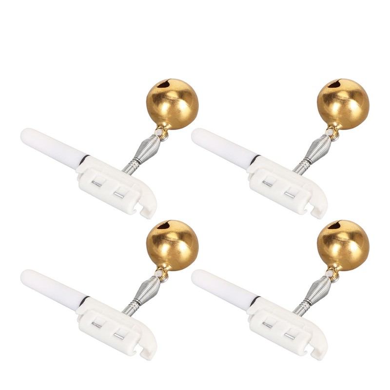 4PCS Fishing Glow Sticks with 4pcs Bells High Visibility Color