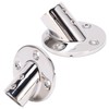 Boat Hand Rail Fitting Stainless Steel 45 Degree Round Base