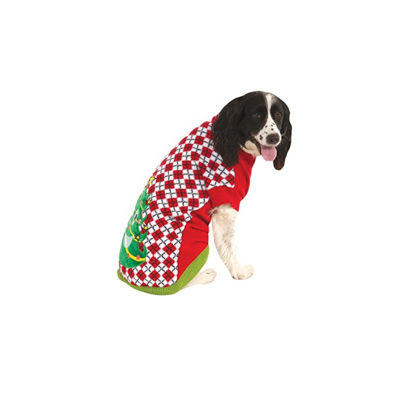 Rubie's Ugly Sweater with Xmas Tree, X-Large