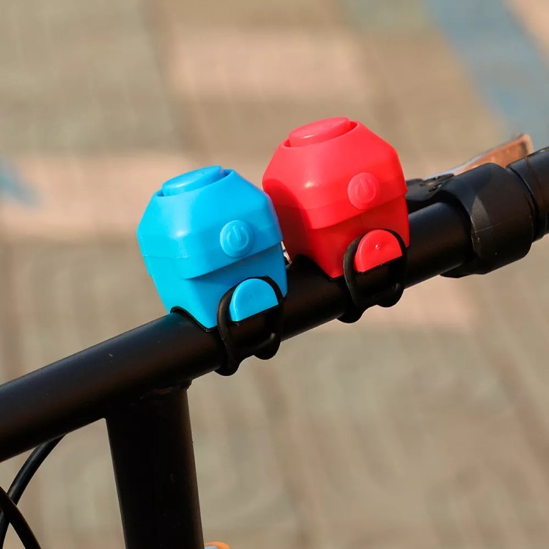 BIKE HORN Claxon Timbre Electrico Bicicleta Alto Poder 130db Impermeab