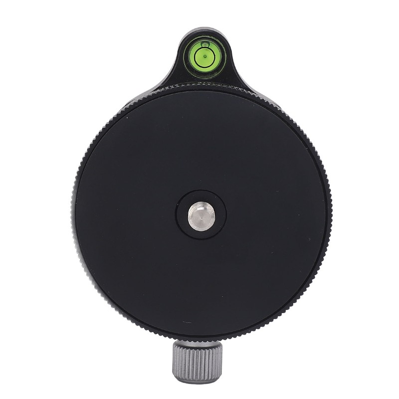 Camera Panoramic Panning Base with Level 60MM Aluminum Alloy CNC