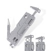 Titanium EDC Tool with Small Adjustable Spanner Wrench, Pocket Screwdriver,
