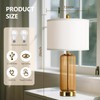 Table Lamps Set of 2 with Touch Control, 3-Way Dimmable