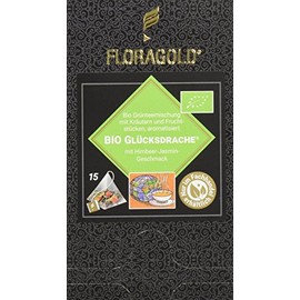 FLORAGOLD Pyramid Bag Green Tea Organic Lucky Dragon 45 g