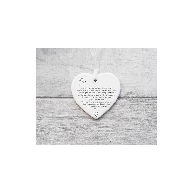 Dad Memorial Gift, Dad Memorial Plaque, Remembrance Decoration, In Loving