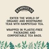 Hampstead Organic Peppermint 20 Teabags (Pack of 4 Total 80