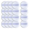 Mirrorbell Soft Makeup Powder Pact Powder Puff, 20 pcs, White / 미러벨 보들뽀송 메이크업 파우더팩트 파우더퍼프, 20개, 화이트