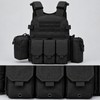 Military Tactical Vest – Adjustable Tactical Gear Carrier for Airsoft,