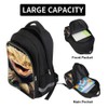 Dispalang Lizard Backpack Lunch Tote Bag Pencil Case Children School