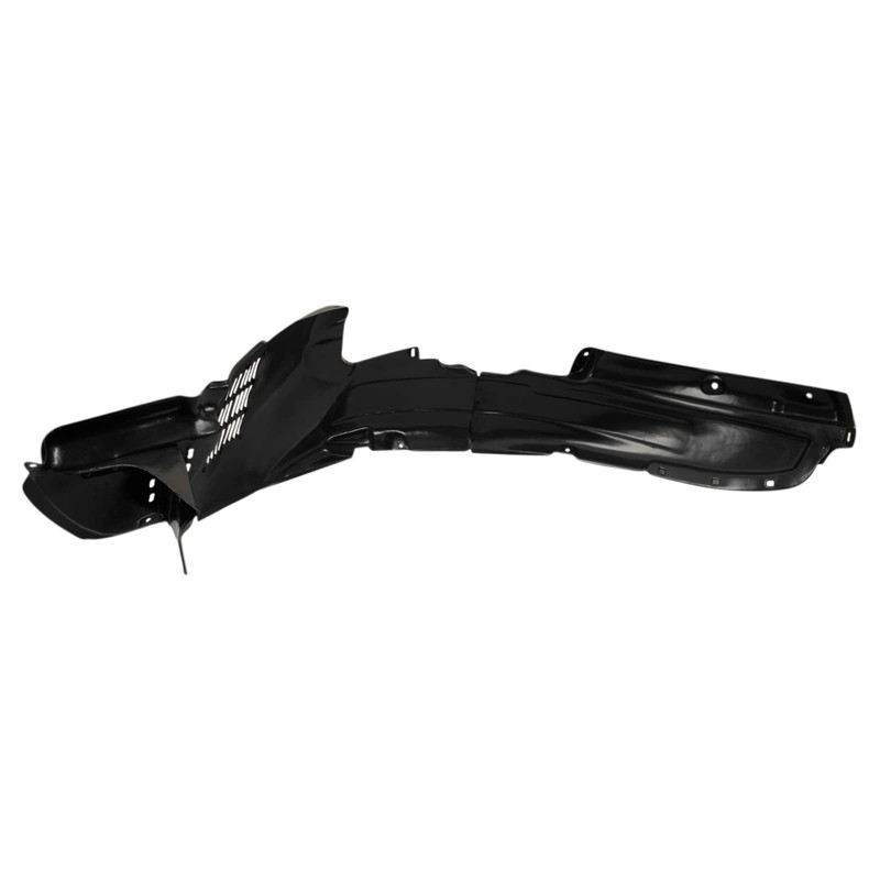 TRQ Front Right Inner Fender Liner Black Passenger Side Compatible