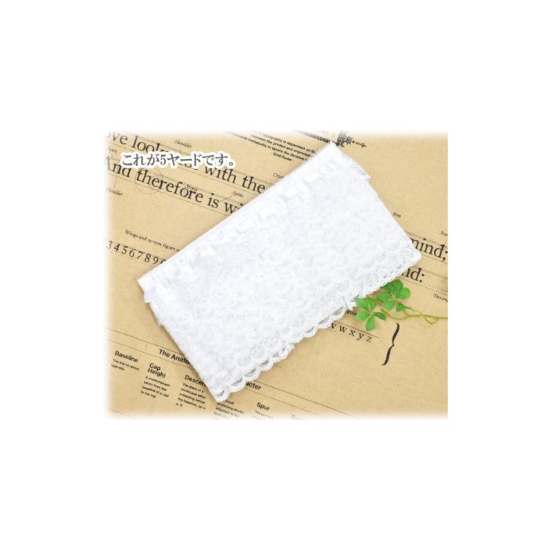 There is a reason 5.2 cm width white satin 2