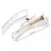 HDBUBALUS Left Right Heat Shield Saddle Air Deflectors Fit For