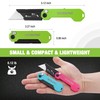 WORKPRO 3-Pack Folding Utility Knife, Razor Blade Knife with Safety