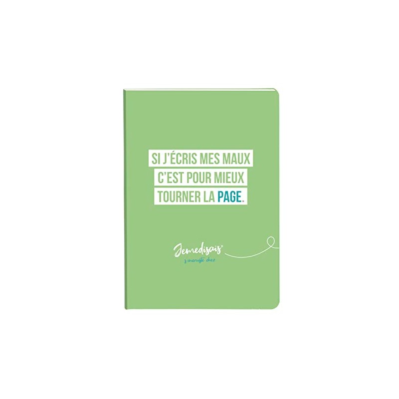 Clairefontaine Jemedisais 116015C Notebook DIN A5 14.8 x 21 cm,
