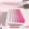 ZIYOU LANG KC03 Acrylic Clear Transparent Keyboard Cover(13.9*5*0.9’’) with Dustproof