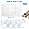 Oungy Pack of 100 Quail Egg Boxes with Lid, 6