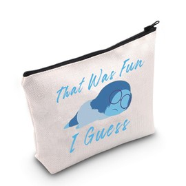 Sadness Lover Gift That was Fun I Guess Makeup Bag Movie Inspired Gift Cartoon Movie Lover Gift Movie Theater Gift