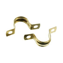 20 Of Plumbing Fitting Pipe Clip Copper Saddle Band Type 15Mm