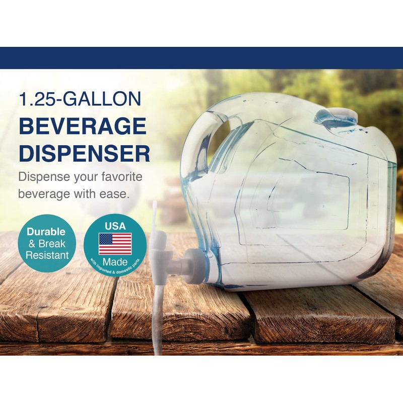 Arrow Home Products Ultra Slimline Beverage Dispenser, 10" X 14.5",