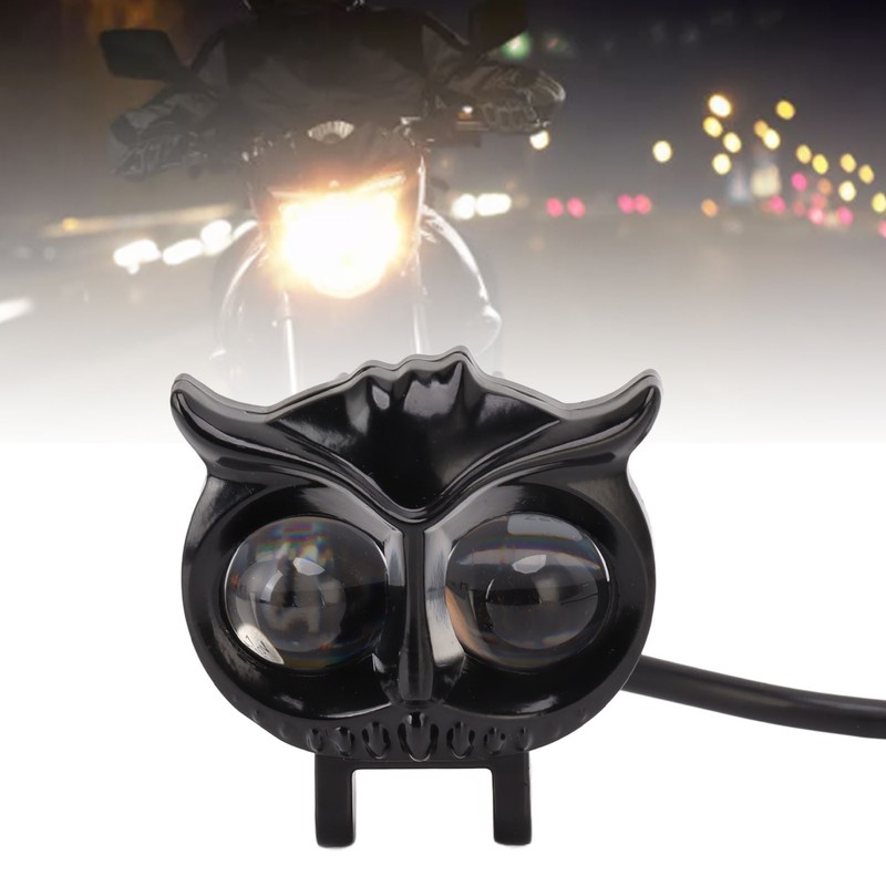 Motorcycle Driving Fog Lights Bird Shape 2000LM IP67 Waterproof Motorcycle