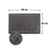 Komfortec Bath Mat 2 pcs,%100 Coton & 800 g/m², Washable,