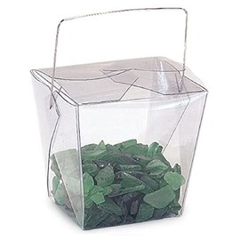 NW Large Clear Take Out Favor Boxes - 4 x 3.5 x 4in. - 12/Pack - 4 Packs
