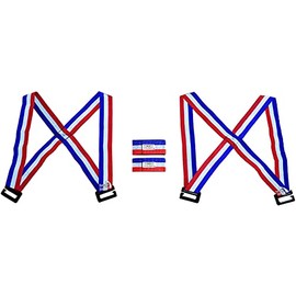 Forearm Forklift Harness 2-Person Shoulder Lifting and Moving System for Furniture, Appliances, Mattresses or Heavy Objects up to 800 Pounds, Go USA Special Edition