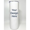 Abstract 20 Oz Custom Tumble W/ Both Metal and Plastic