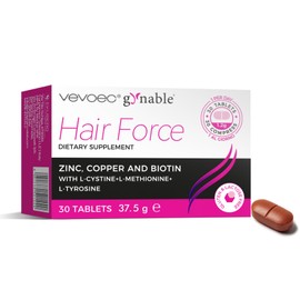 Vevoec Hair Growth Supplement for Women,DHT Blocker with Biotin Amino Acid Blend,Red Clover,Female Hormone Balance for Hair Growth,Gluten-Free,Lactose-Free,1 Per Day, 30 Tablets, 1 Month Supply