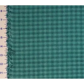 Henry Glass & Co. Cotton FLANNEL Fabric Plaid HENRY GLASS Teal Green HALF YARD BTHY