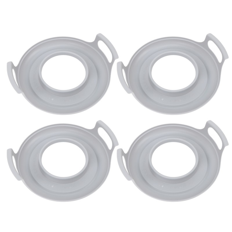 Microwave Cool Plate Spill Proof Microwave Bowl Carrying Tray with