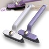 Multi-Function Rotating Crevice Cleaning Brush for Bathroom, Hard Bristle Crevice