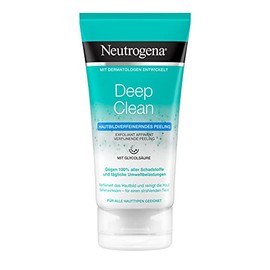Neutrogena Deep Clean Facial Cleanser, Skin Refining Exfoliating with Glycolic Acid for All Skin Types,150ml