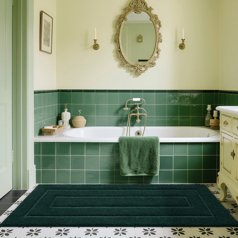 HOMORE Bathroom Runner Rug 24x60 Inch Long Runner Rug, Soft