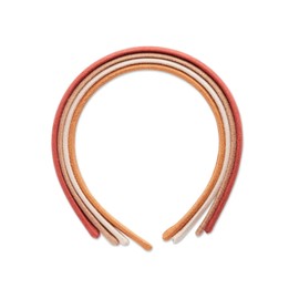 Scunci Elevated Basics Headband, Suede/Rust/Ivo