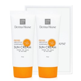 Whitening Sunscreen 2-pack / Whitening, Wrinkle Improvement, UV Protection Triple Function SPF50+PA+++ / 화이트닝 썬크림 2개+포장 미백 주름개선 자외선차단 3중기능성 SPF50+PA+++