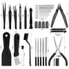 62pcs 3D Printer Tools, 3D Print Accessories Kit Includes Nozzle