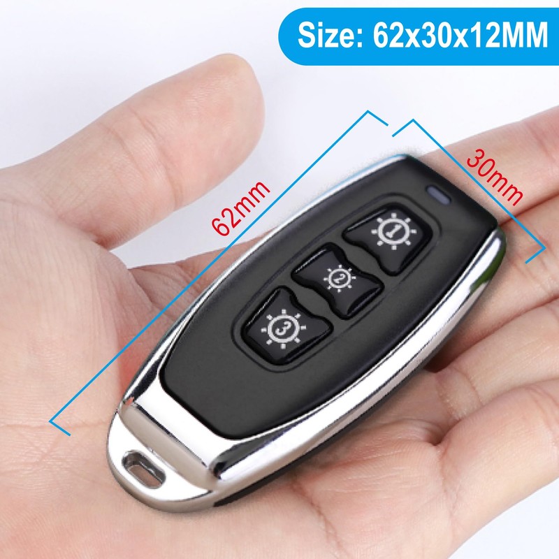 Thinkbee Wireless Light Switch, Additional Remote Control for RF Cordless