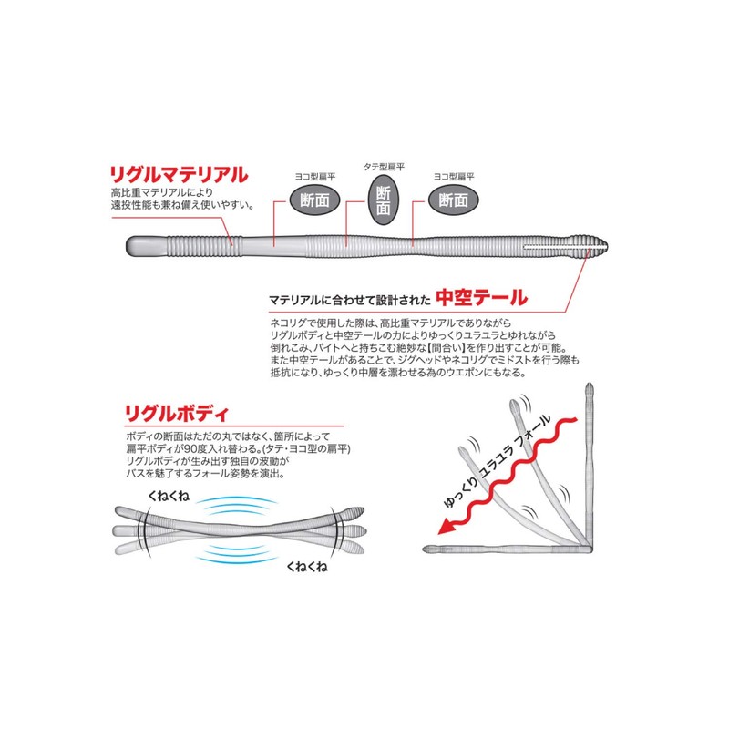 DUO Riggle Crawler 5.8" F003 Clear Red Pepper