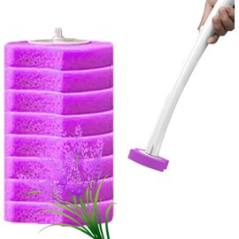BELCHERCC5 New Accesorios para escobillas de baño, Cabezal de escobilla desechable - Lavanda