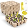 SYITCUN 160 Cells Seedling Starter Trays,10 Pack Starter Trays for