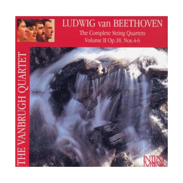 Ludwig van Beethoven, The Complete String Quartets, Volume II Op.18, Nos 4-6