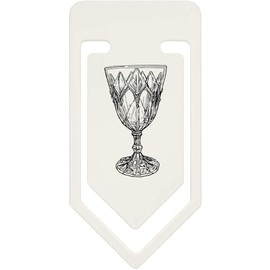 91mm 'Crystal Goblet' Large Plastic Paper Clip (CC00087670)