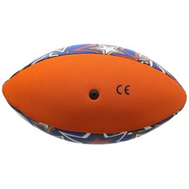 Zoggs Kid's Safe Neoprene Aqua Ball for All Ages - Orange/Blue with Star Print Pool Game,130 x 130 x 220 millimeters